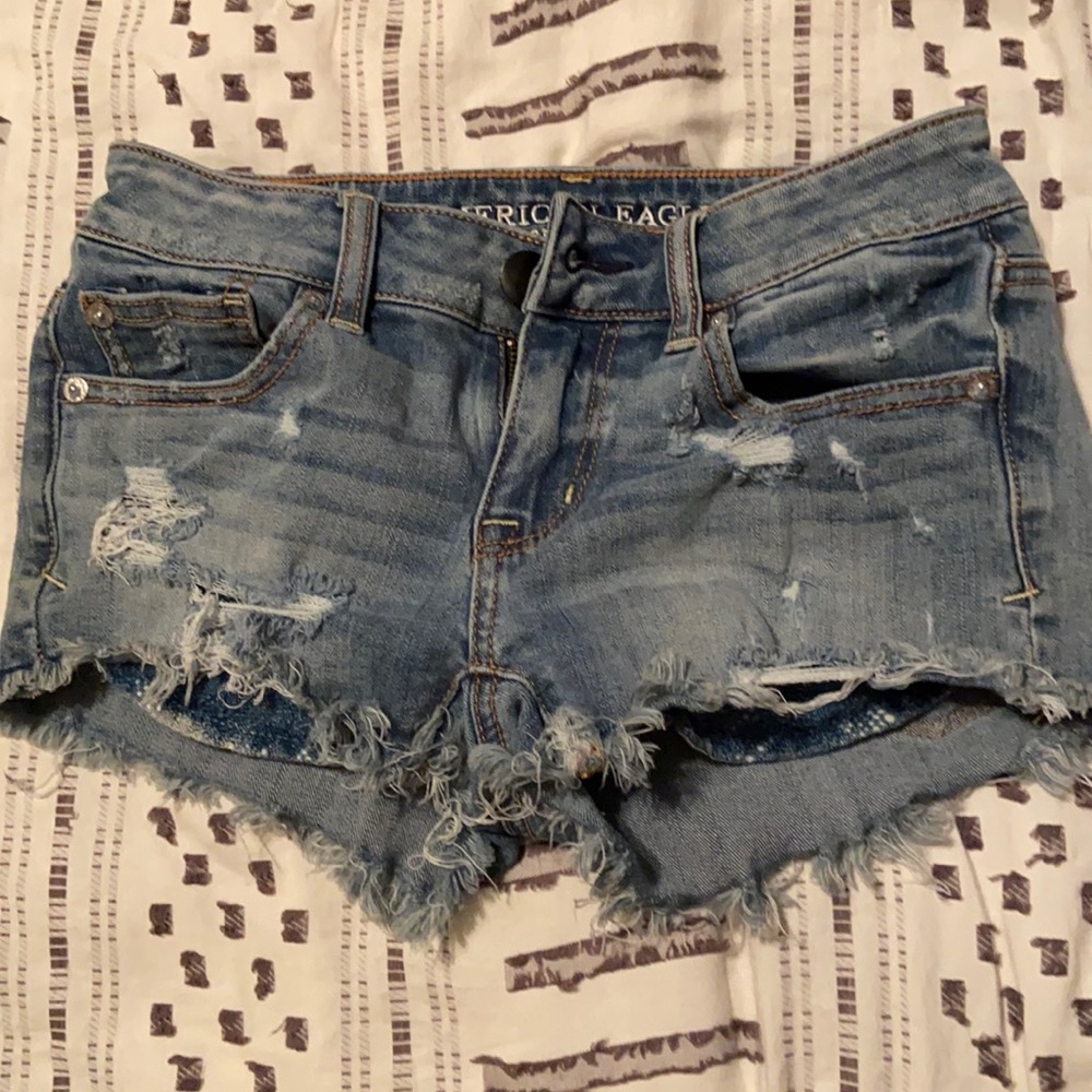 American Eagle shorts double zero